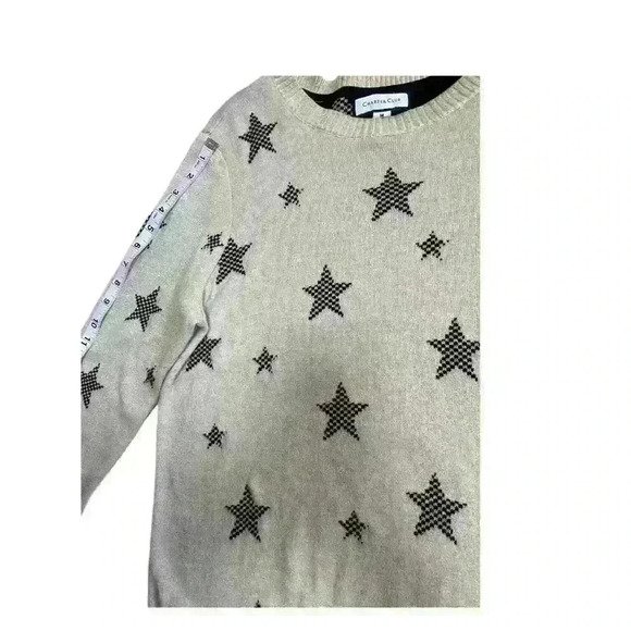 Charter Club Women's Long Sleeve Crew Neck Sweater Beige Size M - Picture 7 of 9